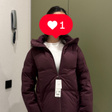 Куртка • UNIQLO • Бордовый