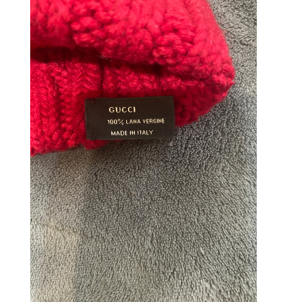 Шапка • Gucci • Бордовый
