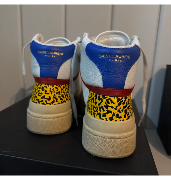 Кроссовки • Saint Laurent • Белый