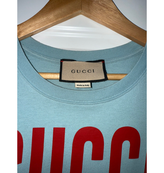 Футболка • Gucci • Голубой