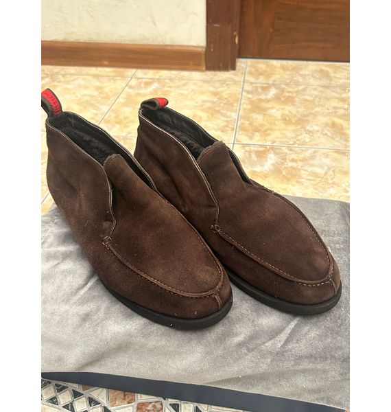 Лоферы • Kiton • Коричневый