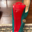 Туфли • Christian Louboutin • Бирюзовый