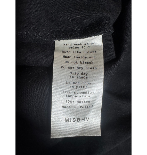 Футболка • MISBHV • Черный