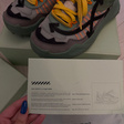 Кроссовки • Off-White • Зеленый