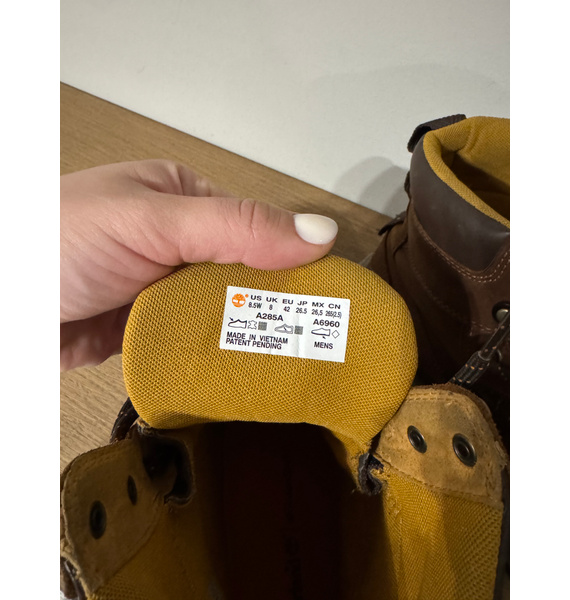 Ботинки • Timberland • Коричневый