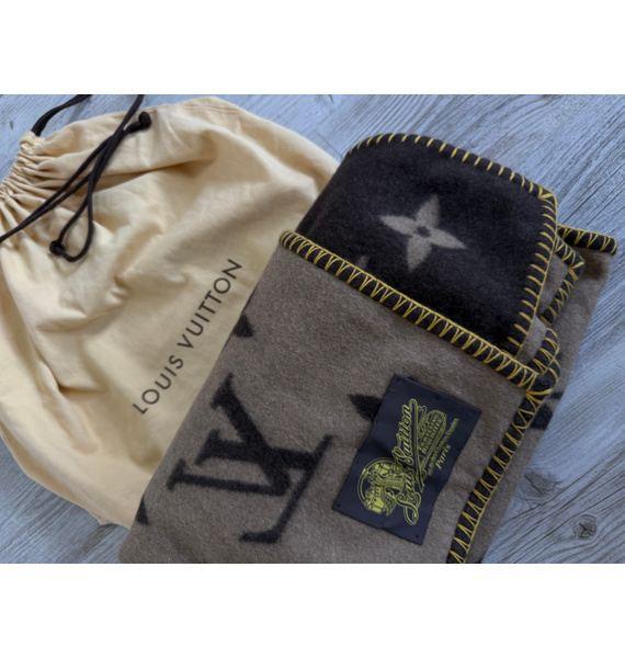 Плед • Louis Vuitton • Серый