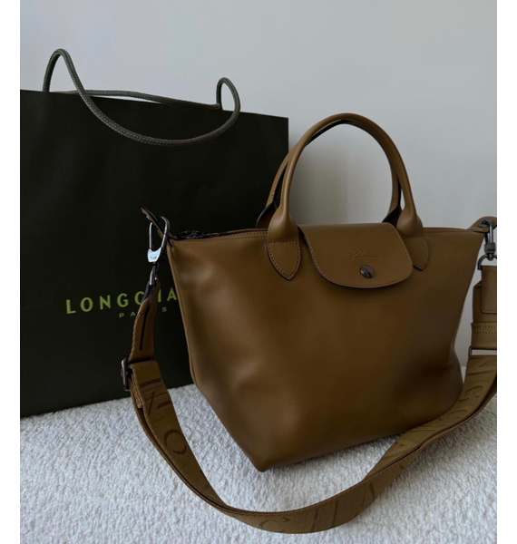 Сумка • Longchamp • Горчичный