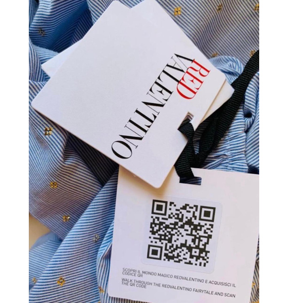 Блузка • RED Valentino • Голубой