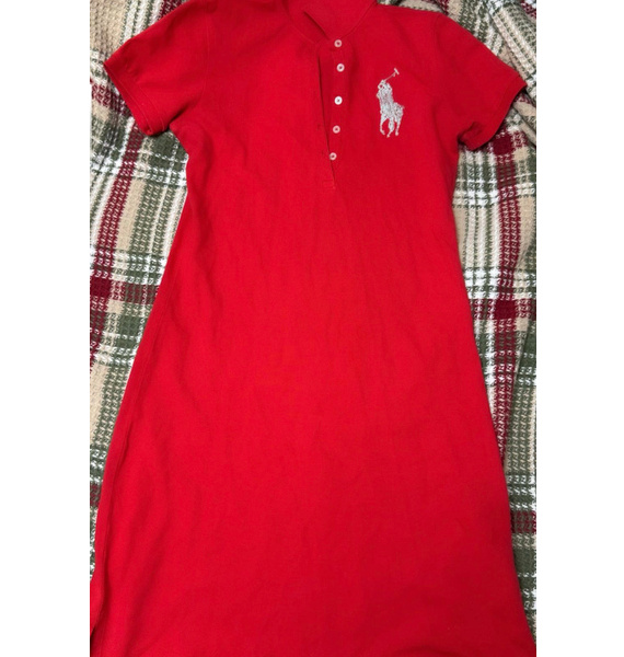 Платье • Polo Ralph Lauren • Красный