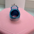 Кольцо • Swarovski • Голубой