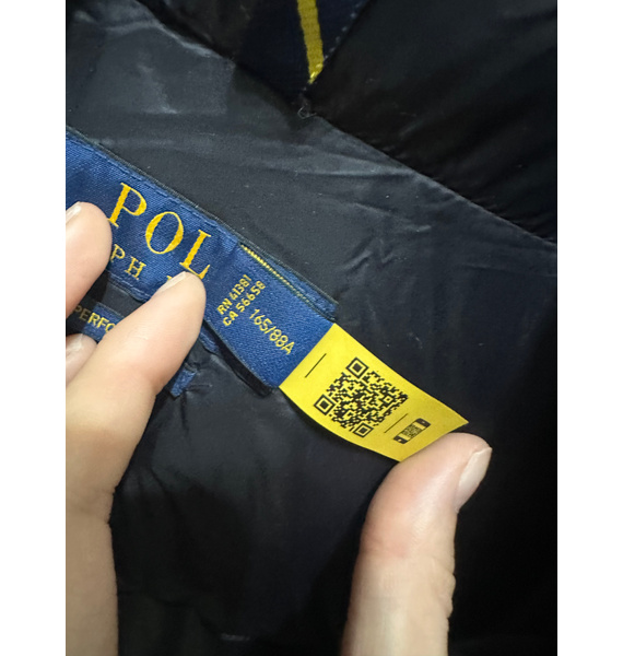 Пуховик • Polo Ralph Lauren • Темно-синий