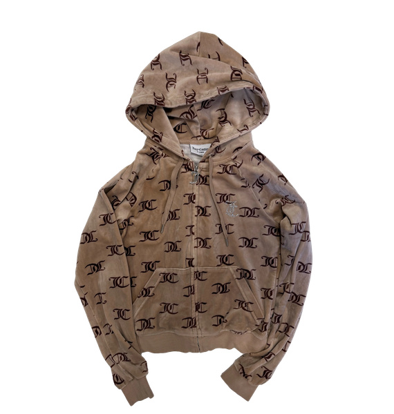 Худи • Juicy Couture • Коричневый