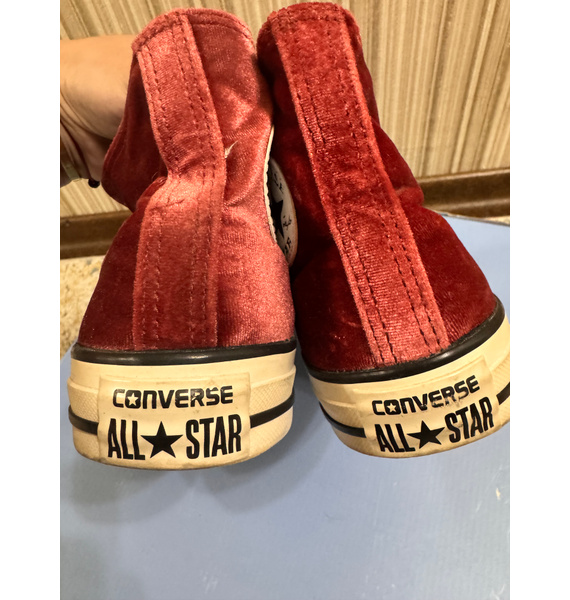 Кеды • Converse • Бордовый