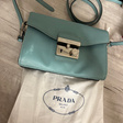 Сумка • Prada • Бирюзовый