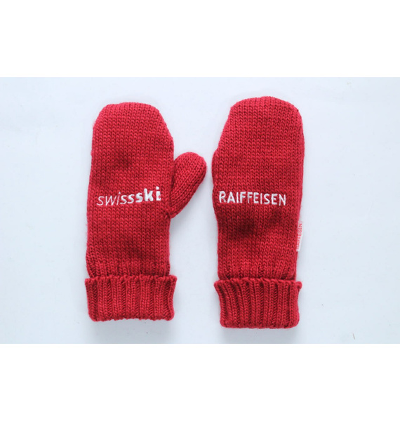 Варежки • Swiss Ski • Красный