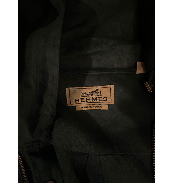 Рубашка • Hermès • Бирюзовый