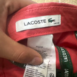 Кепка • Lacoste • Розовый