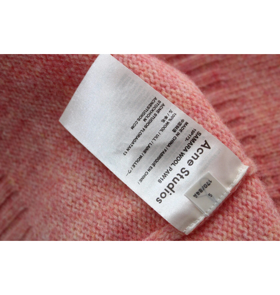 Свитер • Acne Studios • Розовый