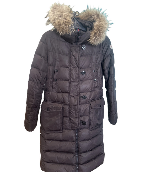 Пуховик • Moncler • Коричневый