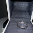 Кольцо • De Beers Jewellers • Серебряный