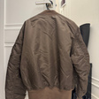 Бомбер • Alpha Industries • Коричневый