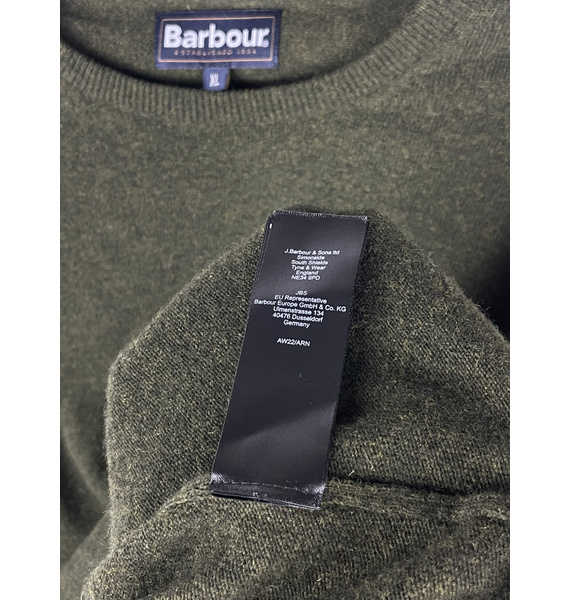 Джемпер • Barbour • Зеленый