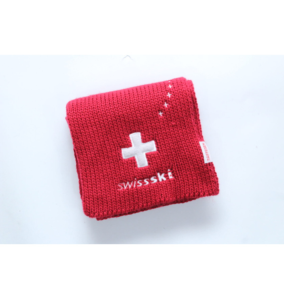 Шарф • Swiss Ski • Красный