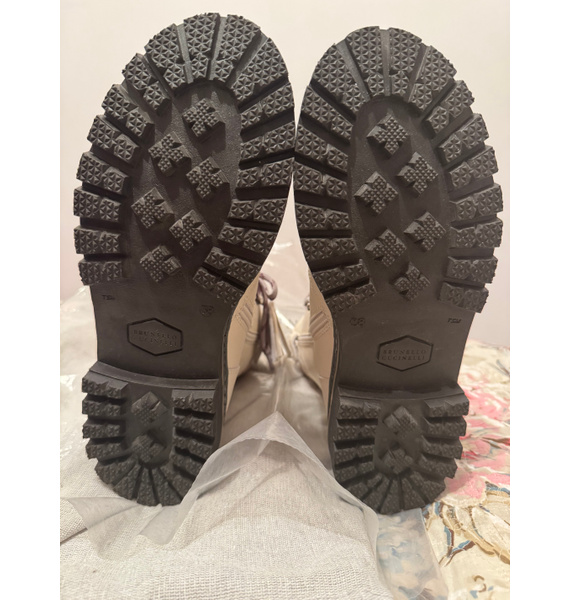 Сапоги • Brunello Cucinelli Kids • Бежевый