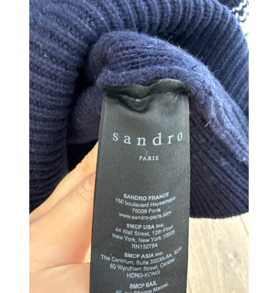 Свитер • SANDRO • Синий