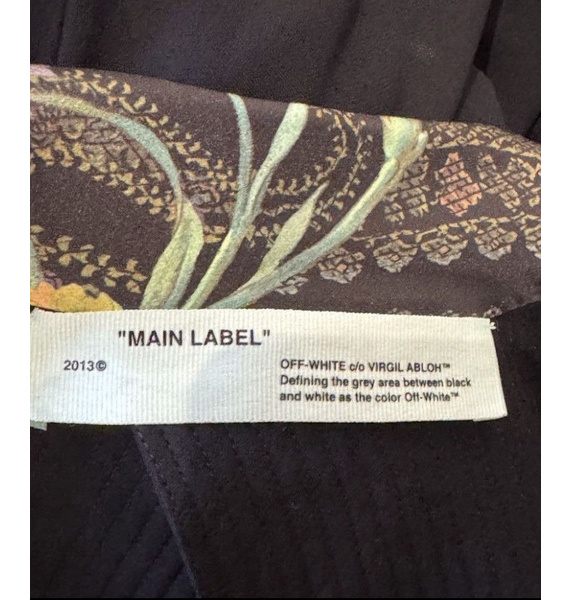 Платье • Off-White • Черный