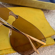 Очки • Gucci Eyewear • Бежевый