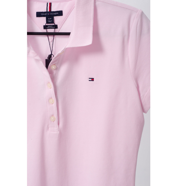 Поло • Tommy Hilfiger • Розовый