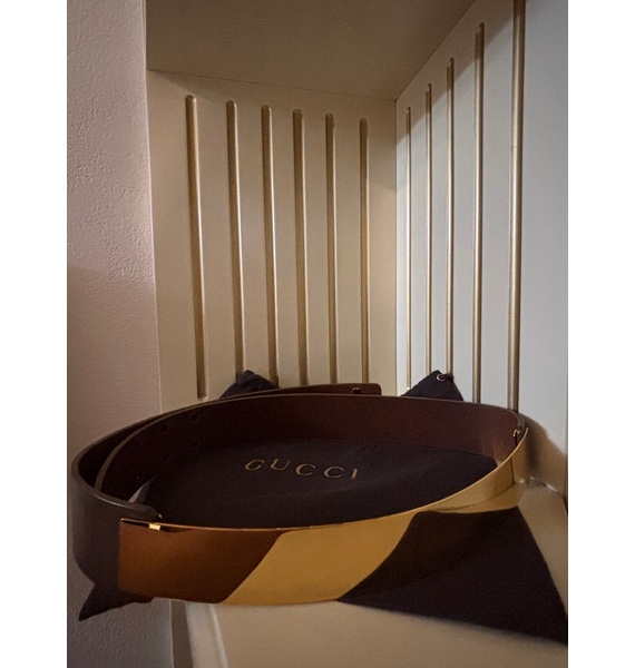 Ремень • Gucci • Коричневый