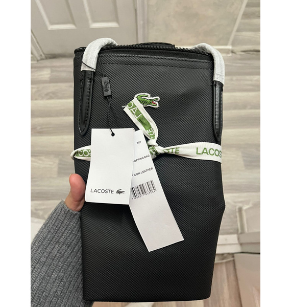 Шоппер • Lacoste • Черный