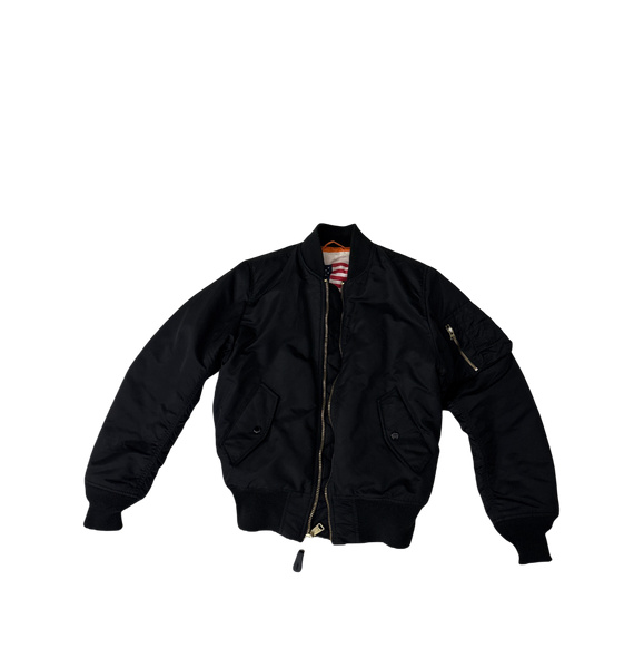 Бомбер • Alpha Industries • Черный