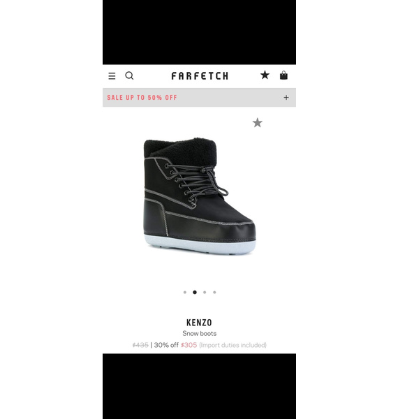 Ботинки • Kenzo • Голубой