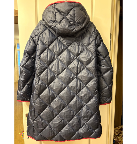 Пуховик • Max Mara • Темно-синий
