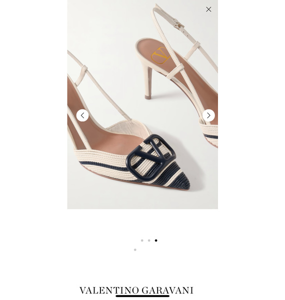 Босоножки • Valentino Garavani • Белый