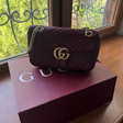Сумка • Gucci • Бордовый