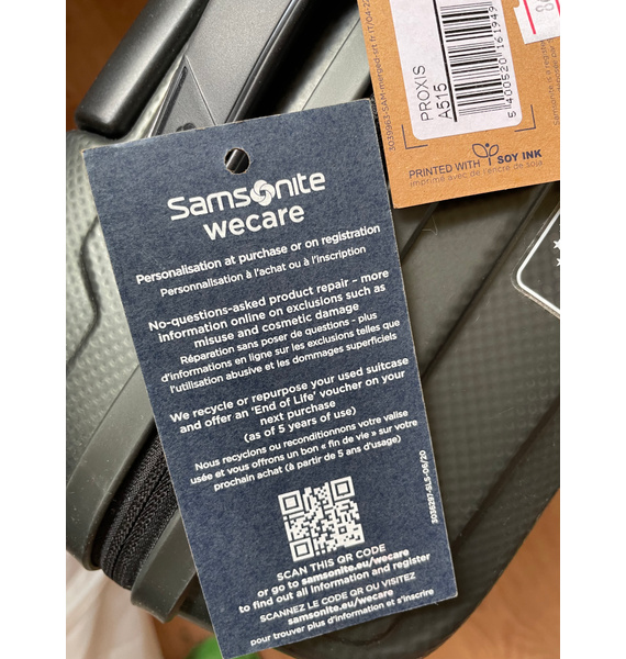 Чемодан • Samsonite • Серый