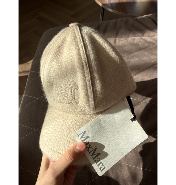 Кепка • Max Mara • Бежевый