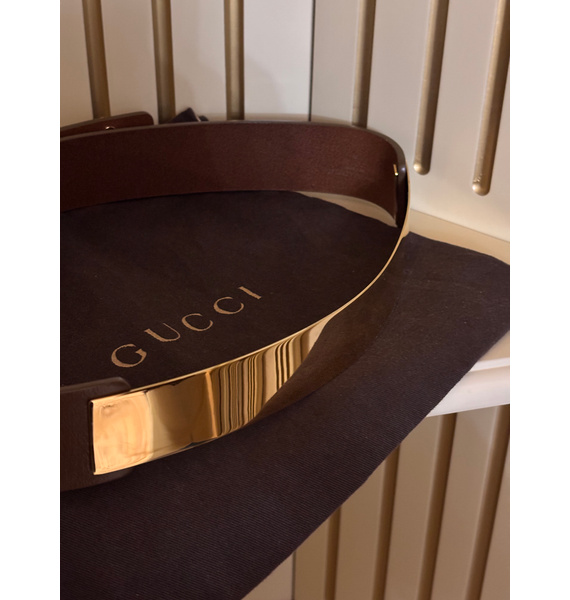 Ремень • Gucci • Коричневый