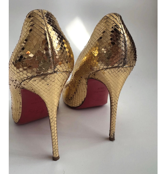 Туфли • Christian Louboutin • Золотой
