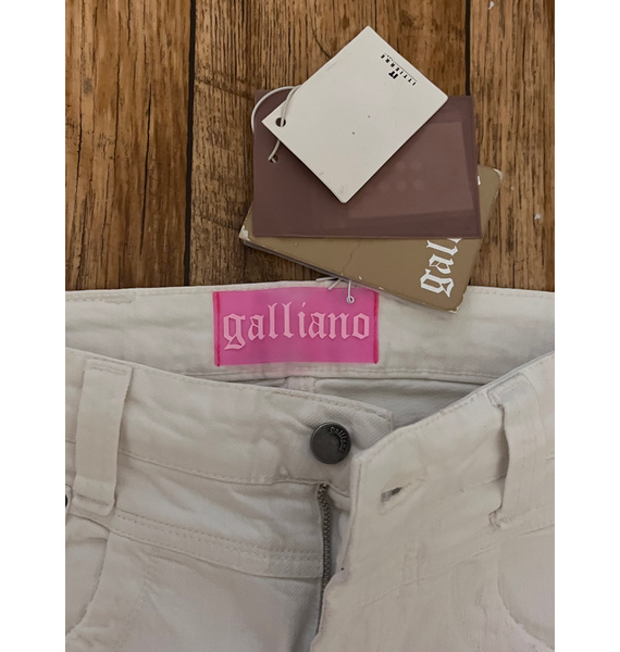 Джинсы • John Galliano • Белый