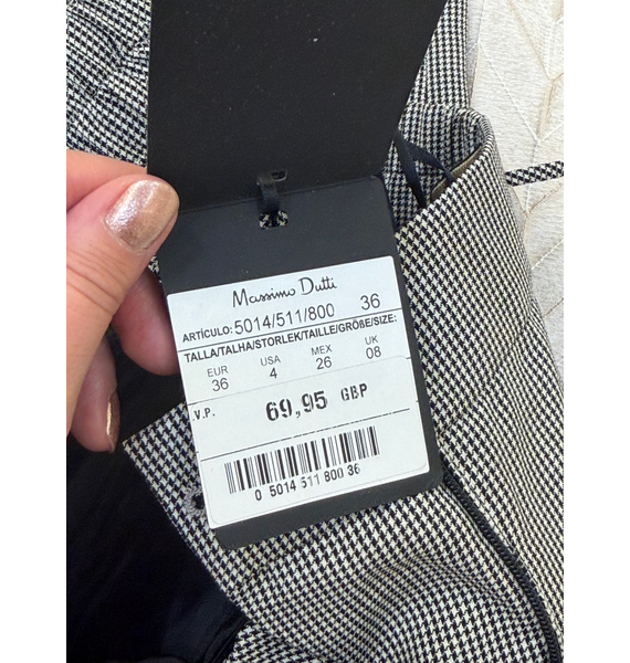 Брюки • Massimo Dutti • Серый