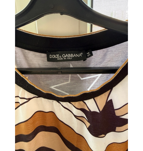 Футболка • Dolce & Gabbana • Бежевый