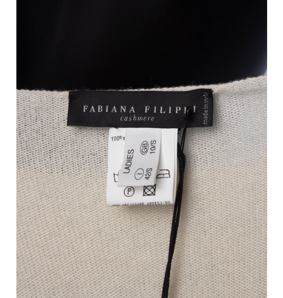 Пуловер • Fabiana Filippi • Молочный