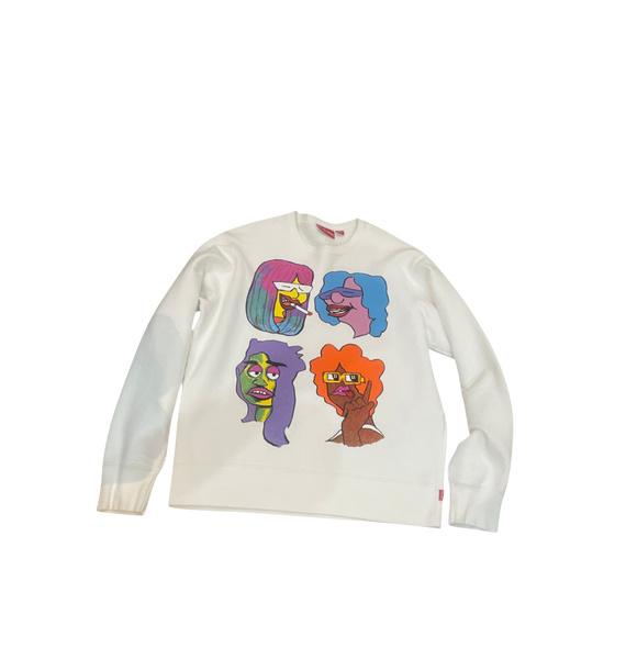 Свитшот • Supreme • Белый