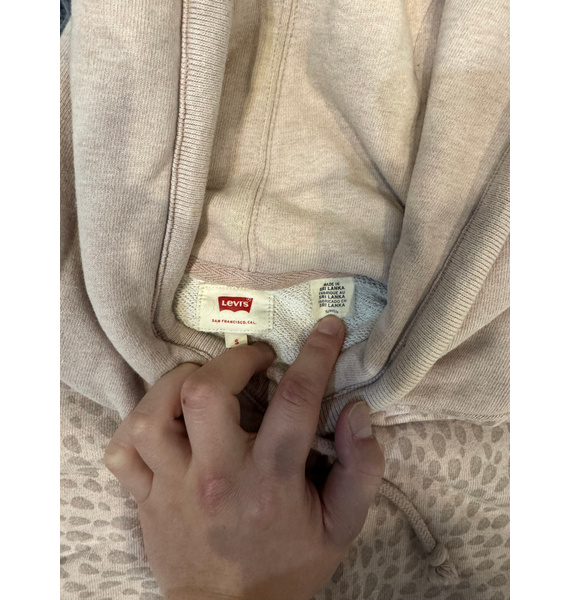 Толстовка • Levi's • Розовый