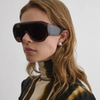 Солнцезащитные очки • Phoebe Philo • Коричневый
